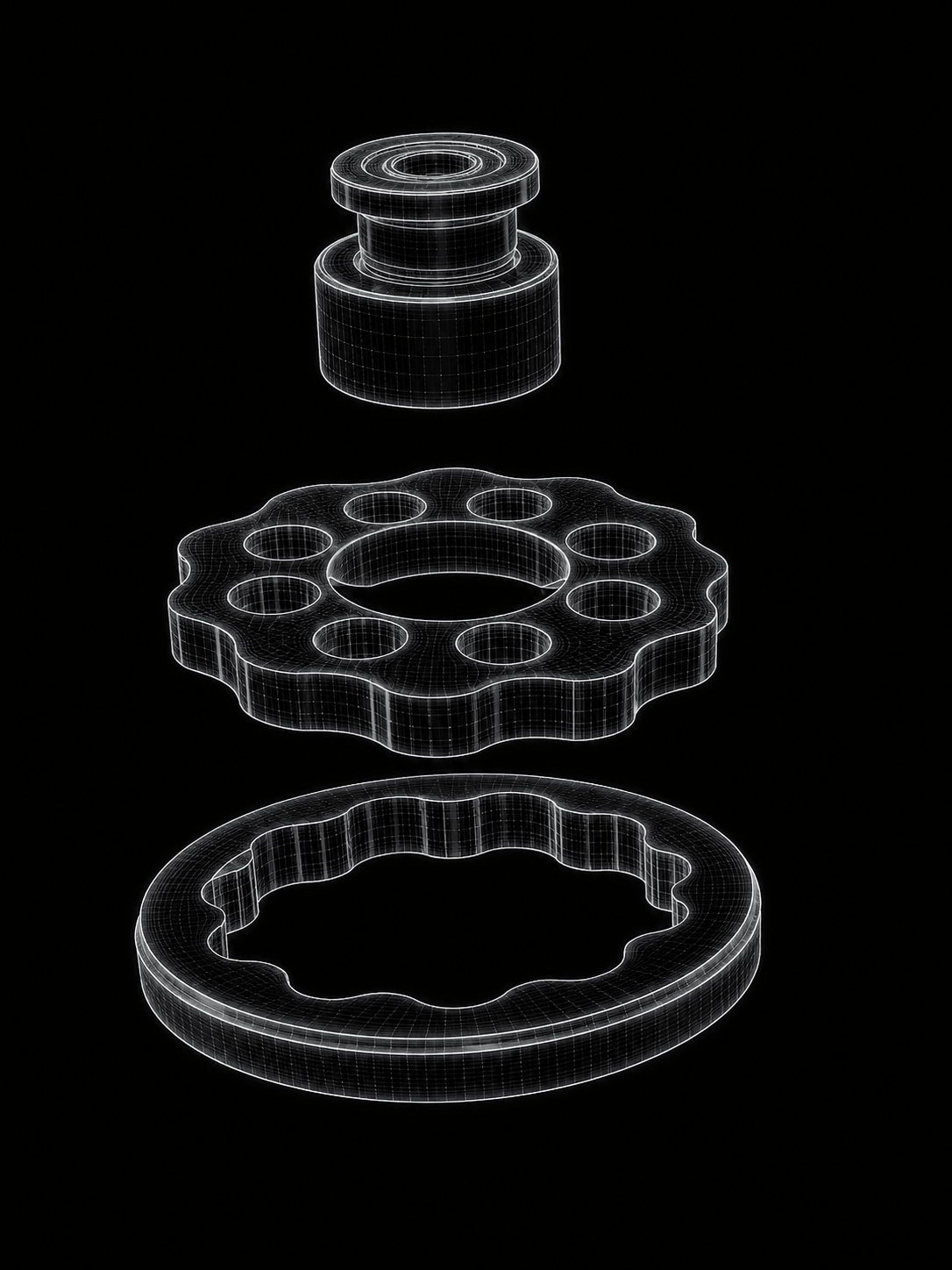 Redutor cicloidal em miniatura