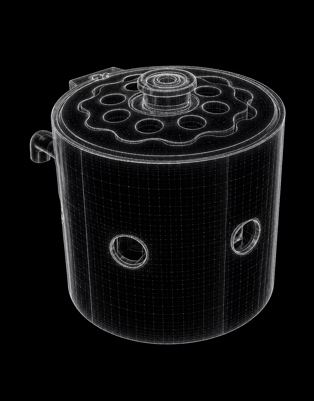 Motor de fluxo axial
